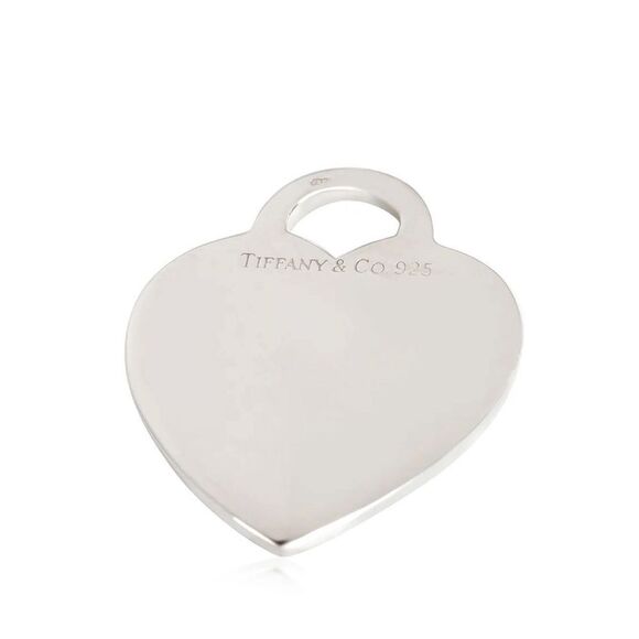 Tiffany & Co. Silver Heart Tag - Picture 1 of 2